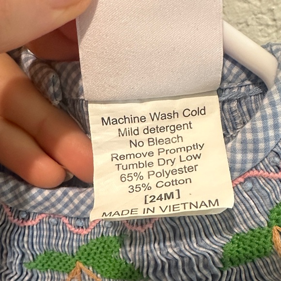 Smocked Rompers - Picture 5 of 6